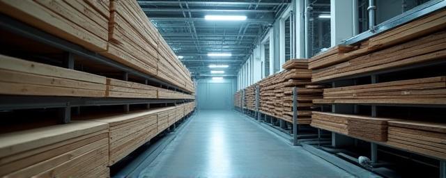 Vacuum kiln drying racks